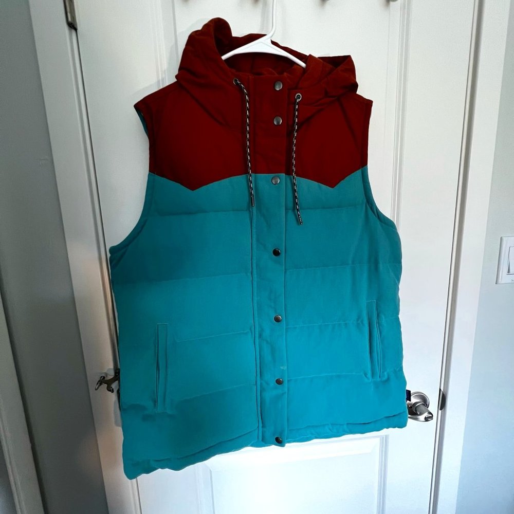 Very Rare Print Patagonia puff vest